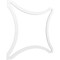 Ekena Millwork 47 14W x 47 14H x 58T Large Lilley Decorative Fretwork Ceiling Panels, PVC CELP47X4702LEY - alternate 5